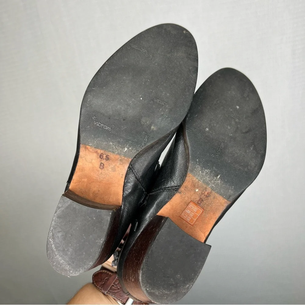 Coach‎ | Ryer Woven Fringe Booties Woman’s Black 6.5